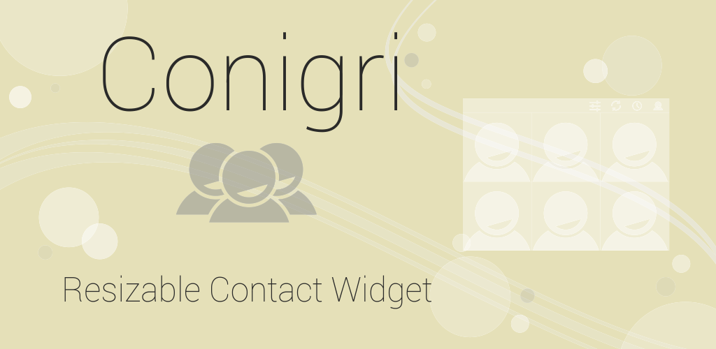 Conigri – Contact Widget
